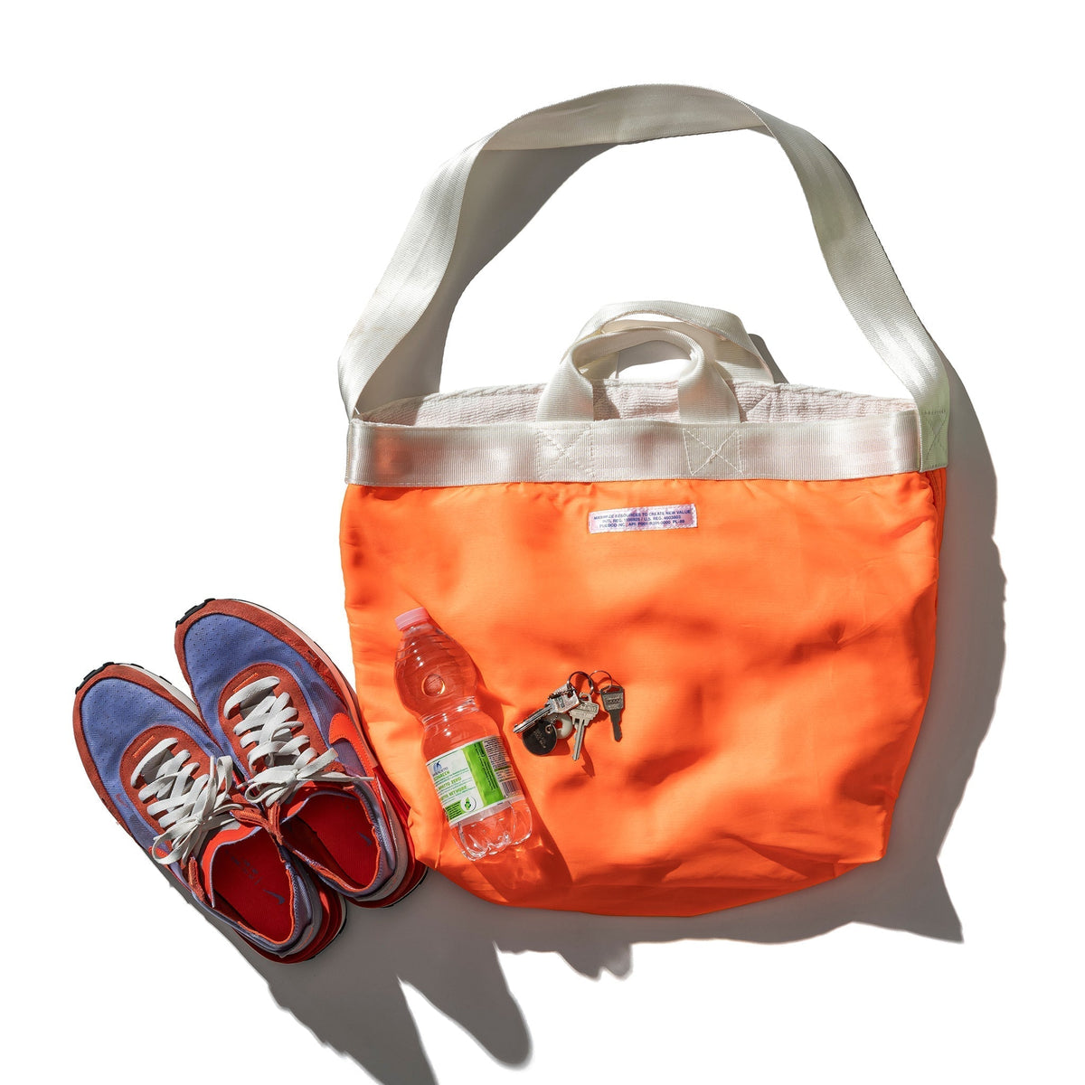 Puebco Neon 2-Way Bag / Orange — front view