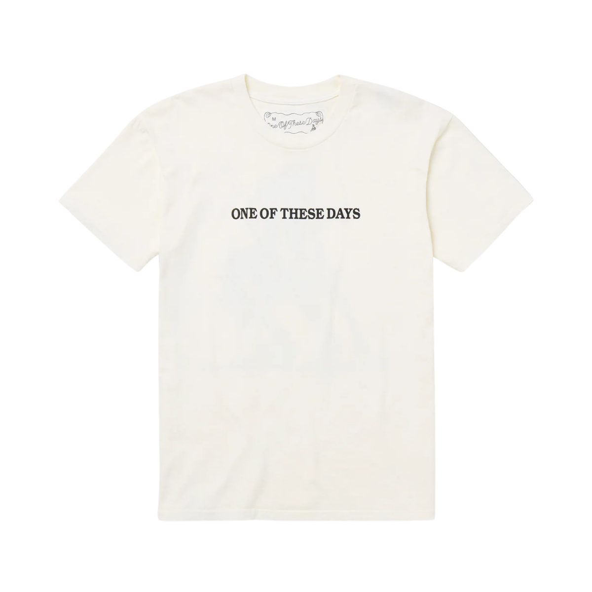 One Of These Days Xerox Running Horse T-Shirt — Bone — front view