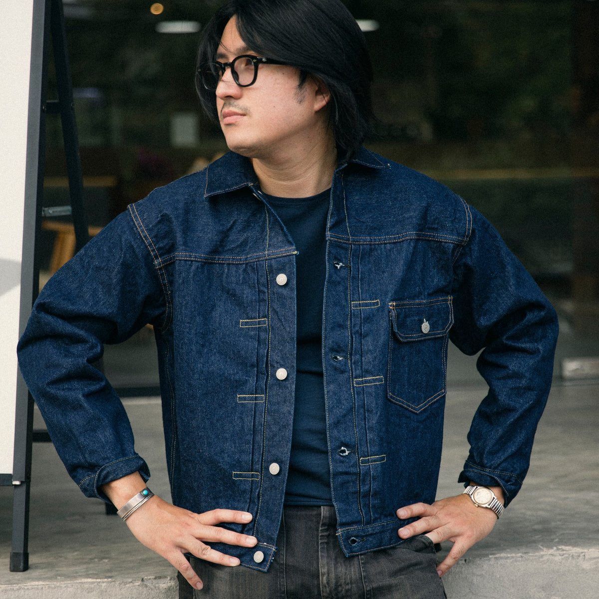 orSlow Wolsro Both Side Jacket — One Wash — view 3