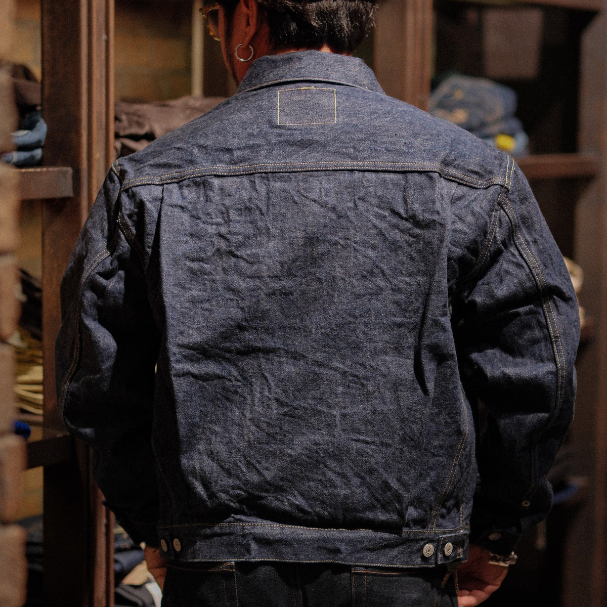 orSlow '50s Denim Jacket — One Wash — view 2
