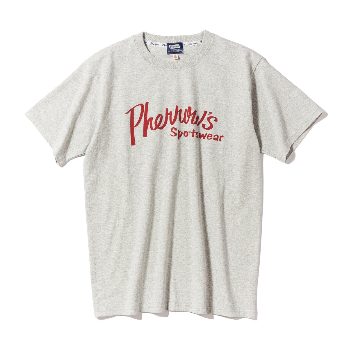 Pherrow's Logo Classic — Grey — front view