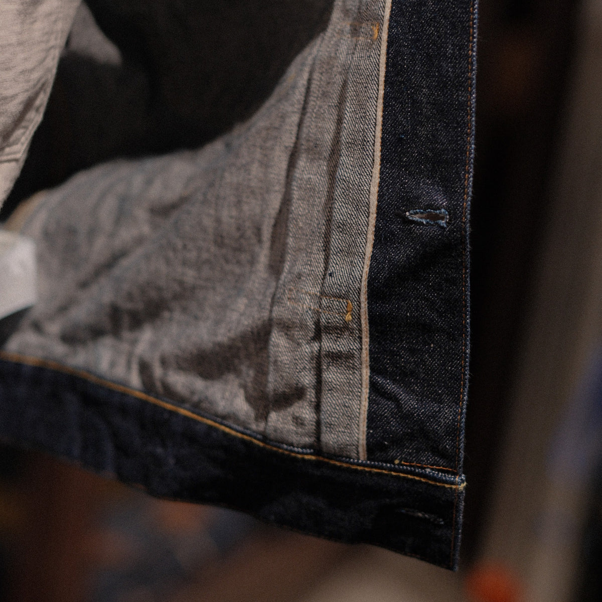 orSlow '50s Denim Jacket — One Wash — view 3