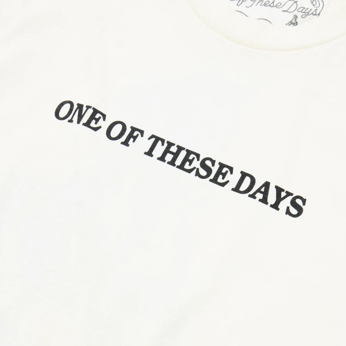 One Of These Days Xerox Running Horse T-Shirt — Bone — view 3