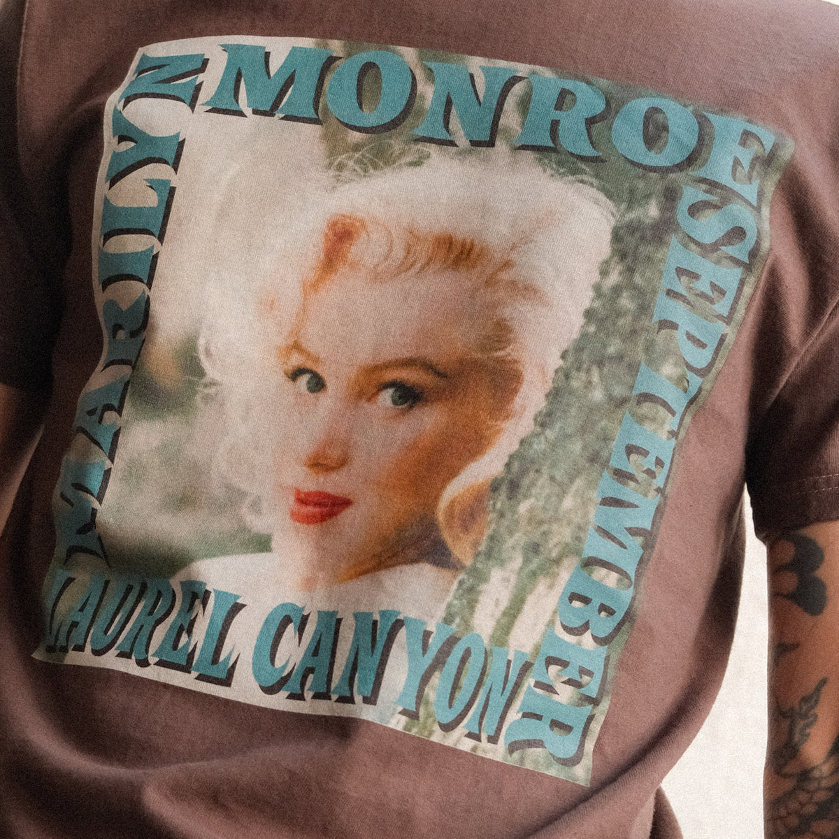 Toys McCoy Marilyn Monroe Tee Laurel Canyon — D.chrcl — view 3