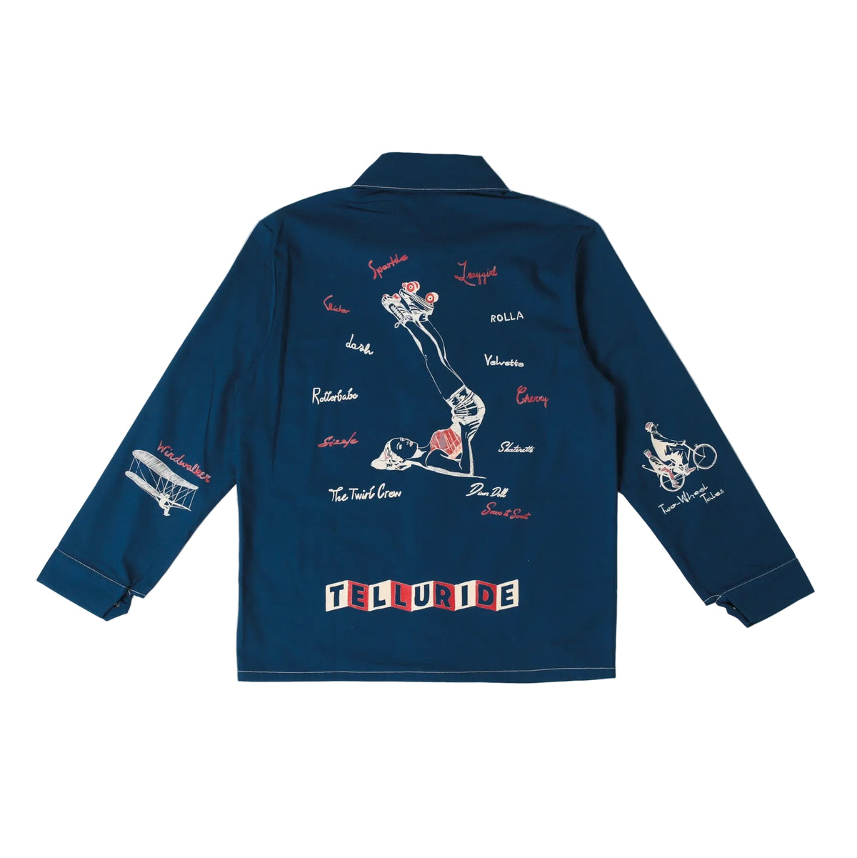 Telluride Field Note Chore Coat — Industrial Blue — view 2
