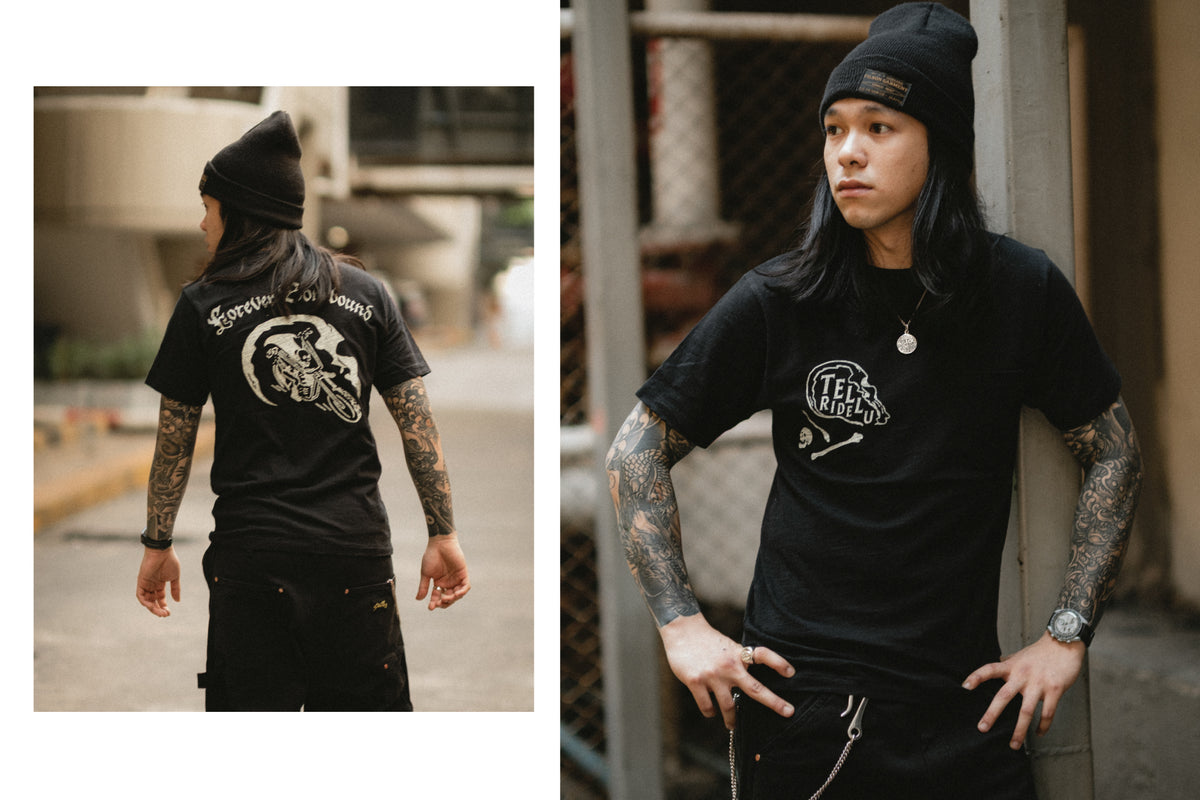 Telluride - Death Drifter Slub Pocket Tee — Black — view 8