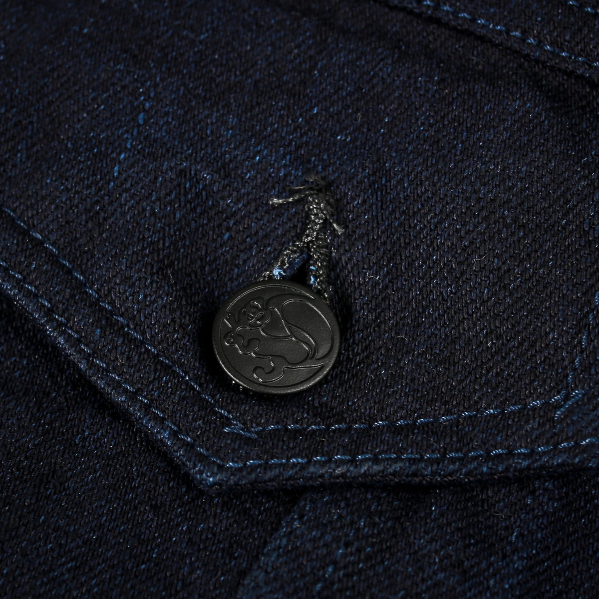 Tanuki Id Type 3 Jacket — Indigo X Indigo — view 5
