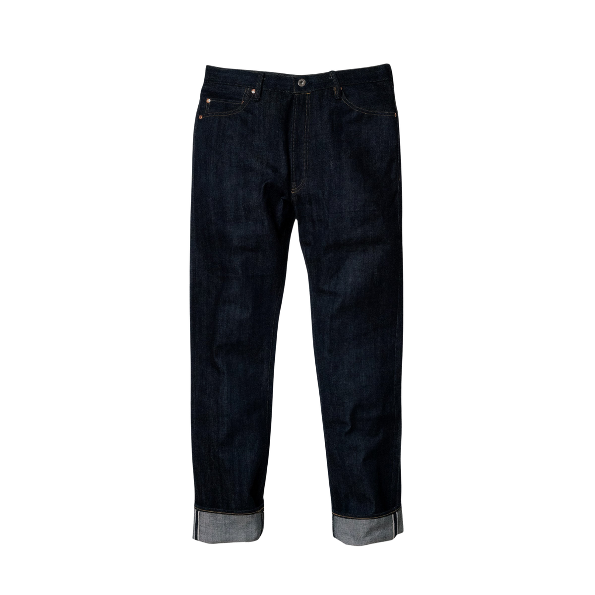 Big John XX002 Slim Straight Fit — Indigo — front view