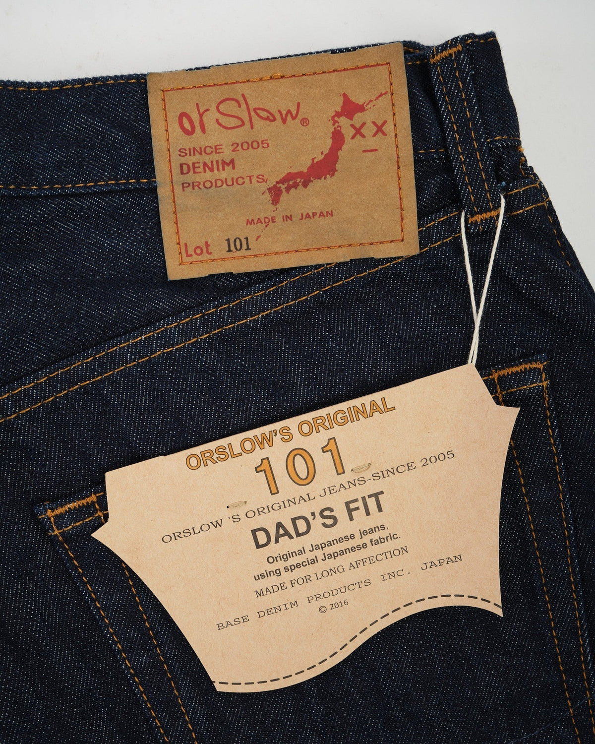orSlow 101 Dads Fit Denim Pants — One Wash — view 5