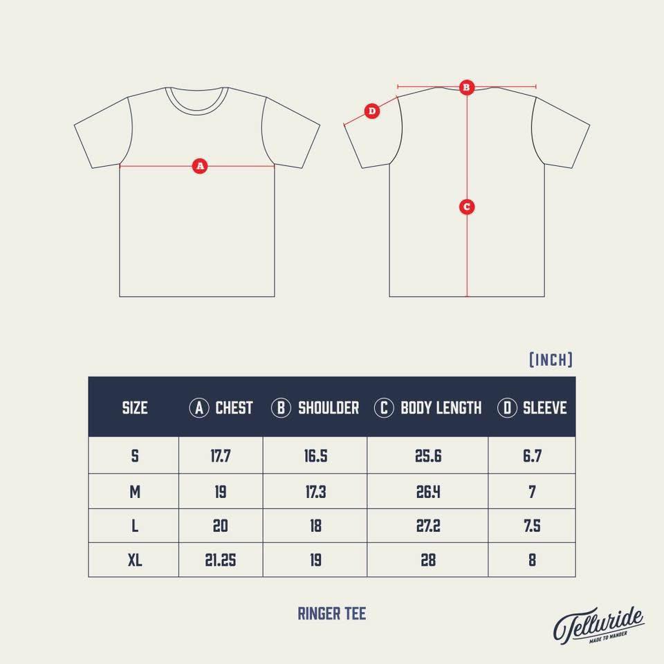 Telluride Ringer Tee One Soul — White/Black — view 3