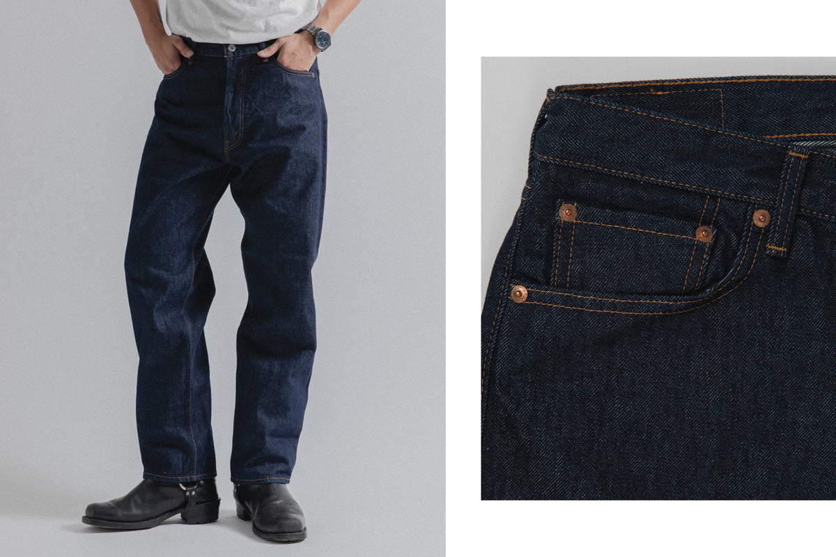 orSlow 101 Dads Fit Denim Pants — One Wash — view 6