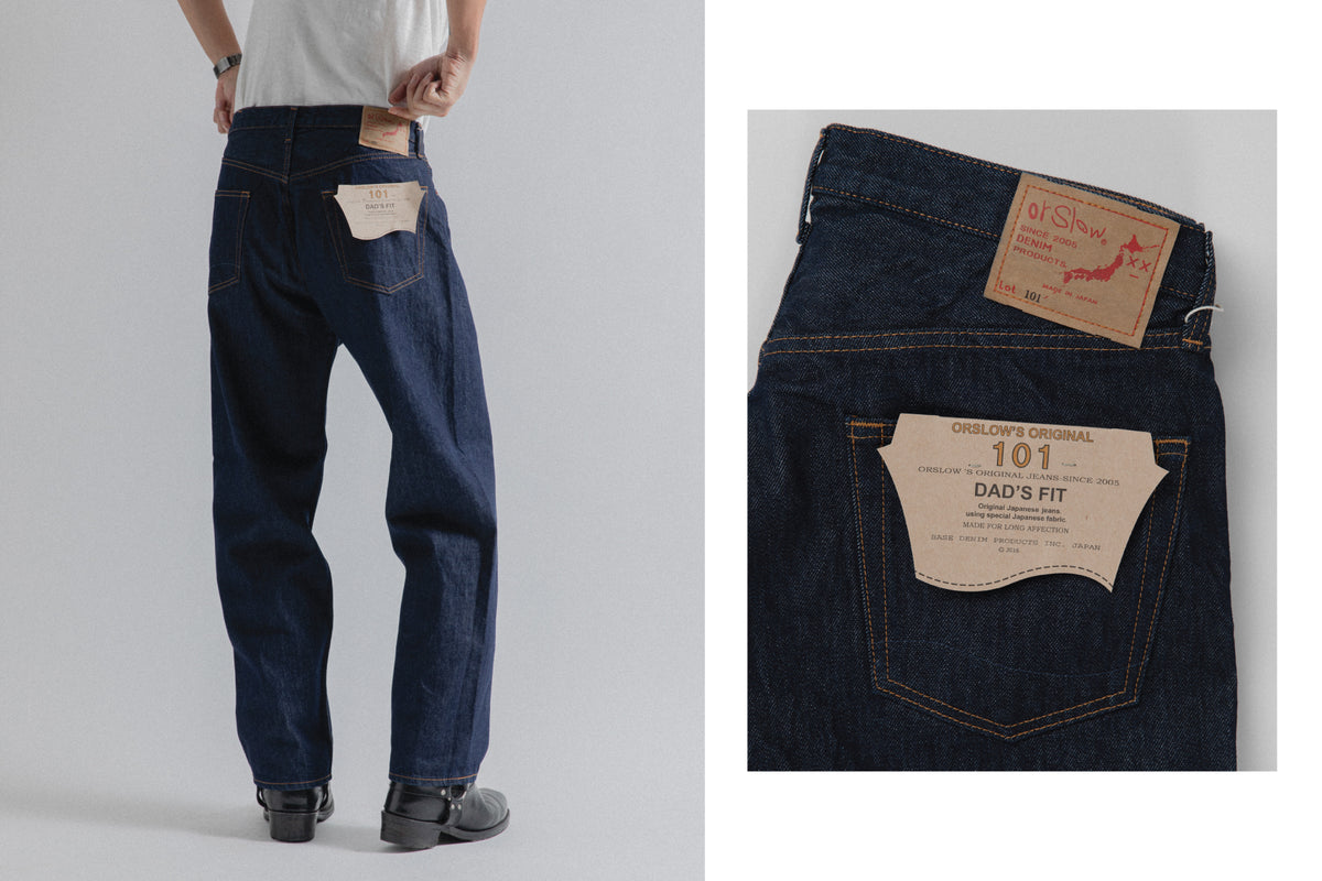 orSlow 101 Dads Fit Denim Pants — One Wash — view 8
