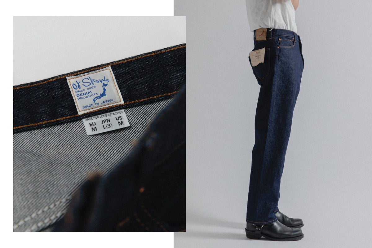 orSlow 101 Dads Fit Denim Pants — One Wash — view 7