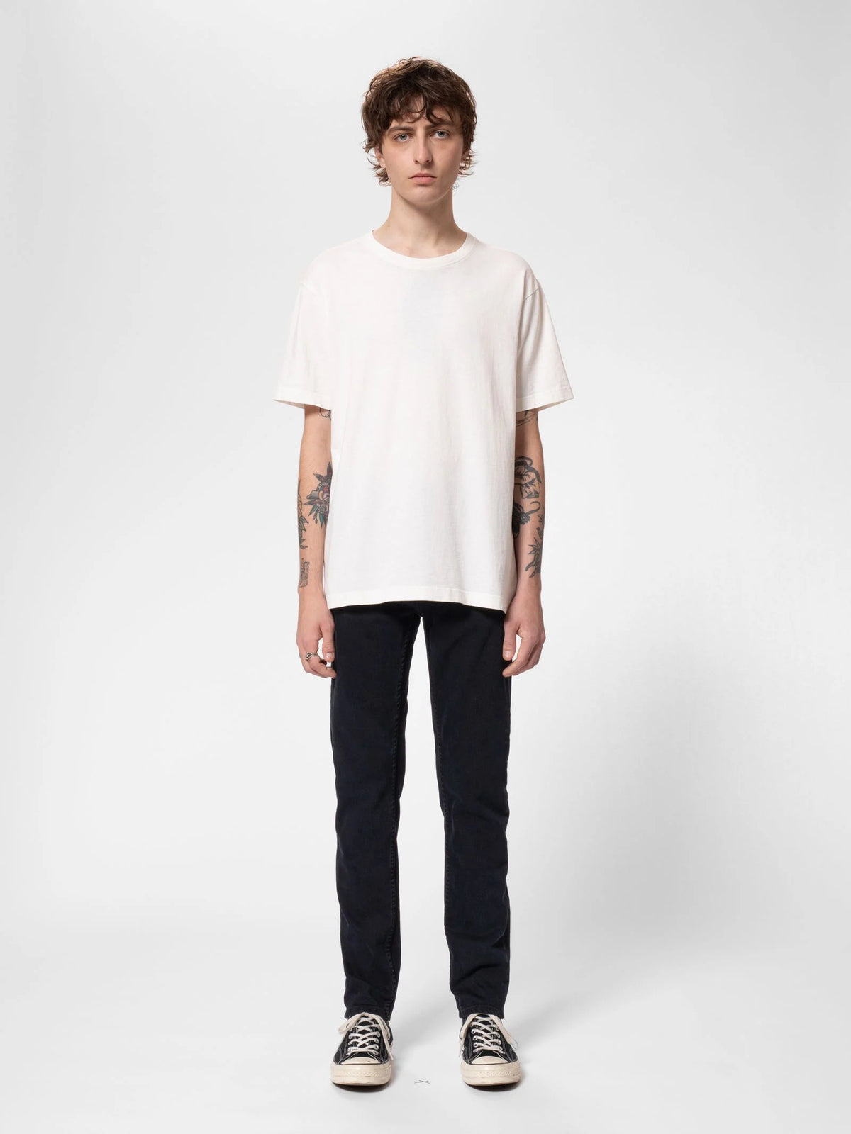 Nudie Jeans Lean Dean — Black Skies — view 3