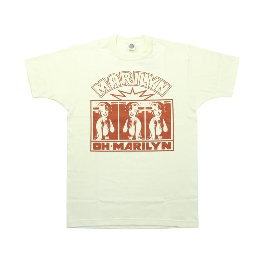 Toys McCoy Marilyn Monroe Tee Oh Marilyn -Off White — front view