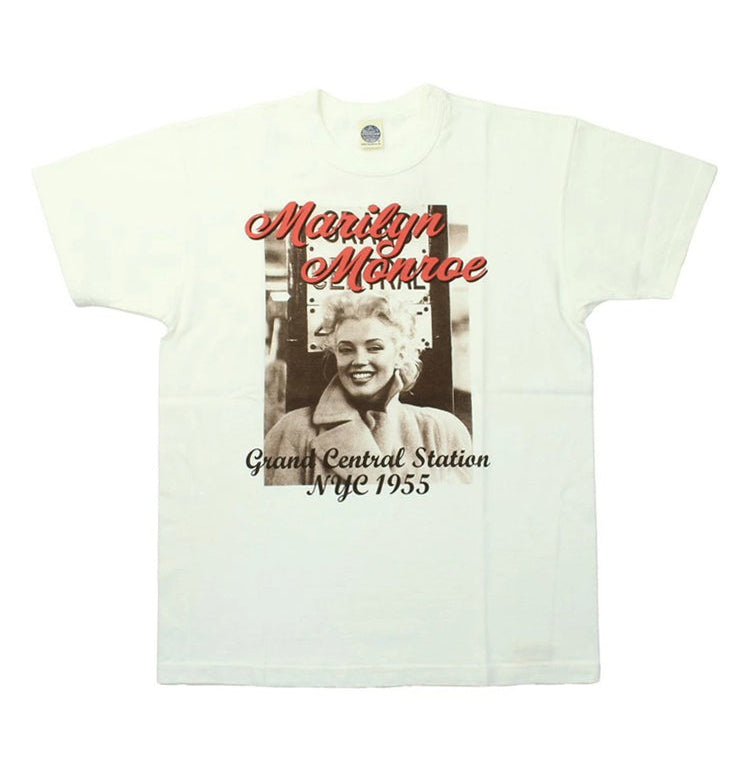 Toys McCoy Marilyn Monroe Tee Grand Central Station Nyc 1955 — Off White — front view