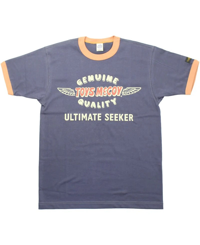 Toys McCoy Toys Mccoy Ringer Tee — Mcq Blue — front view