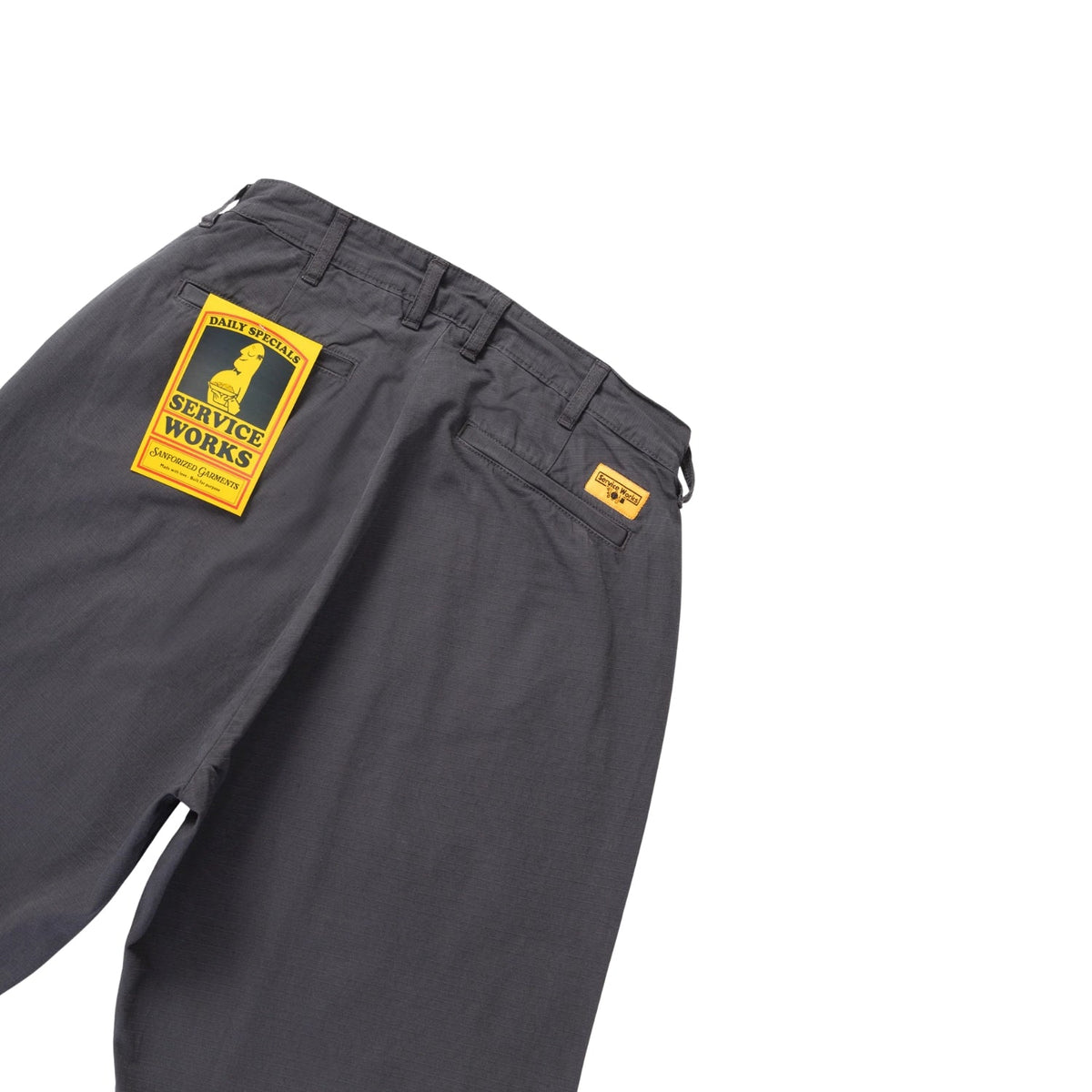 Service Works Ripstop Part Timer Pant — Washed Black — view 2