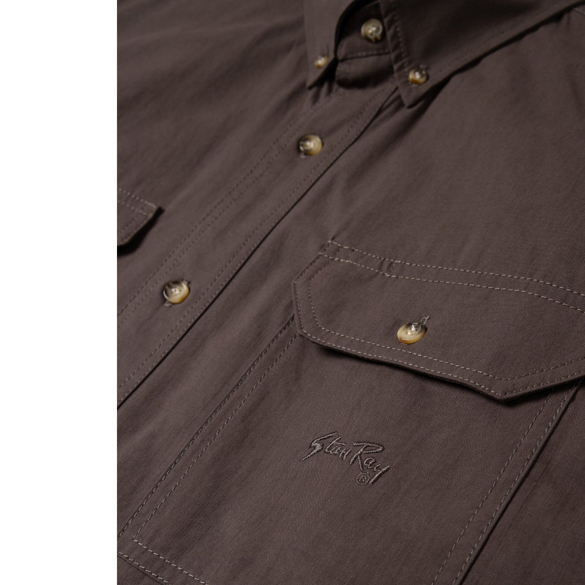 Stan Ray SS Work Shirt — Washed Black — view 4