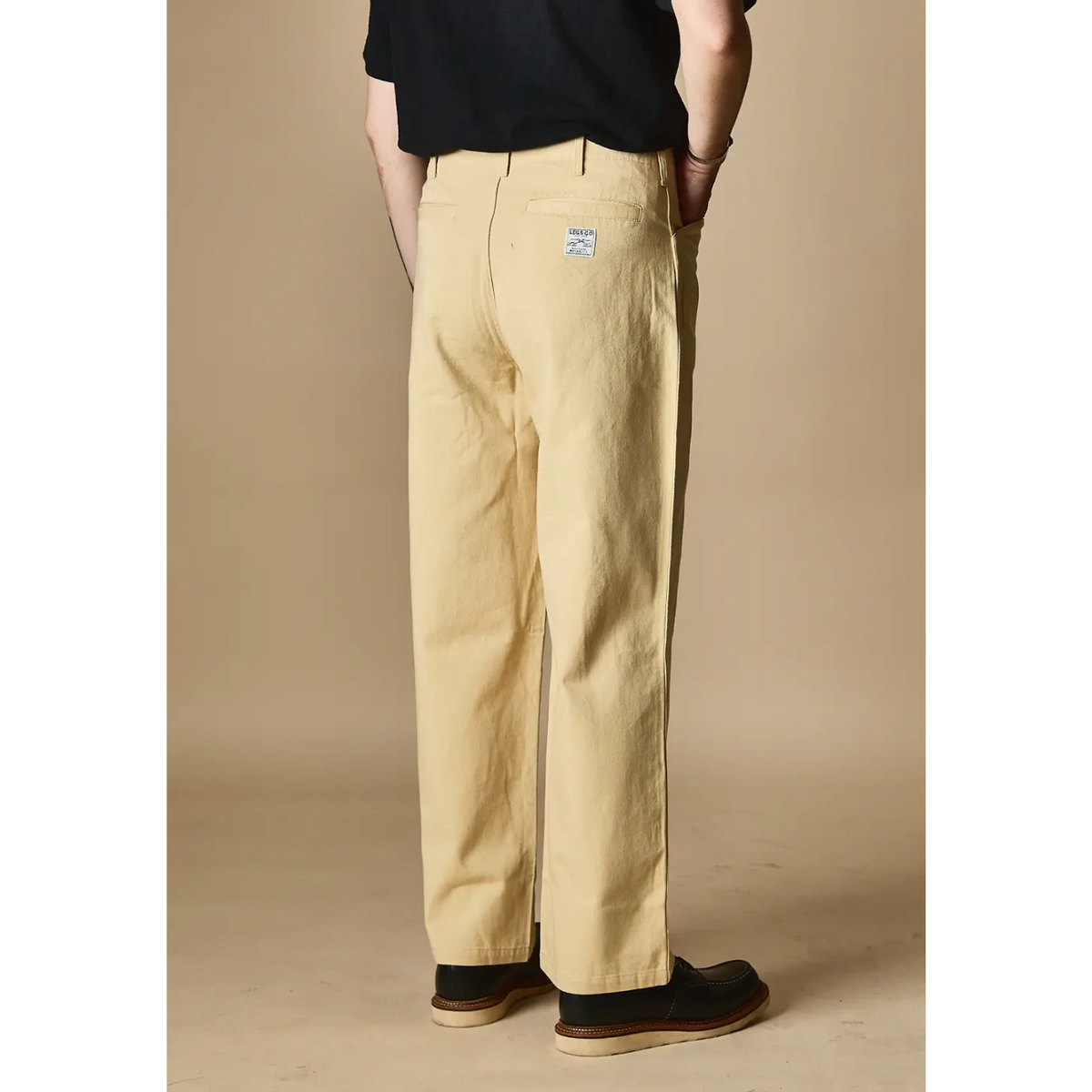 Legs Co Straight Cut - Regular Work Pants — Beige — view 5