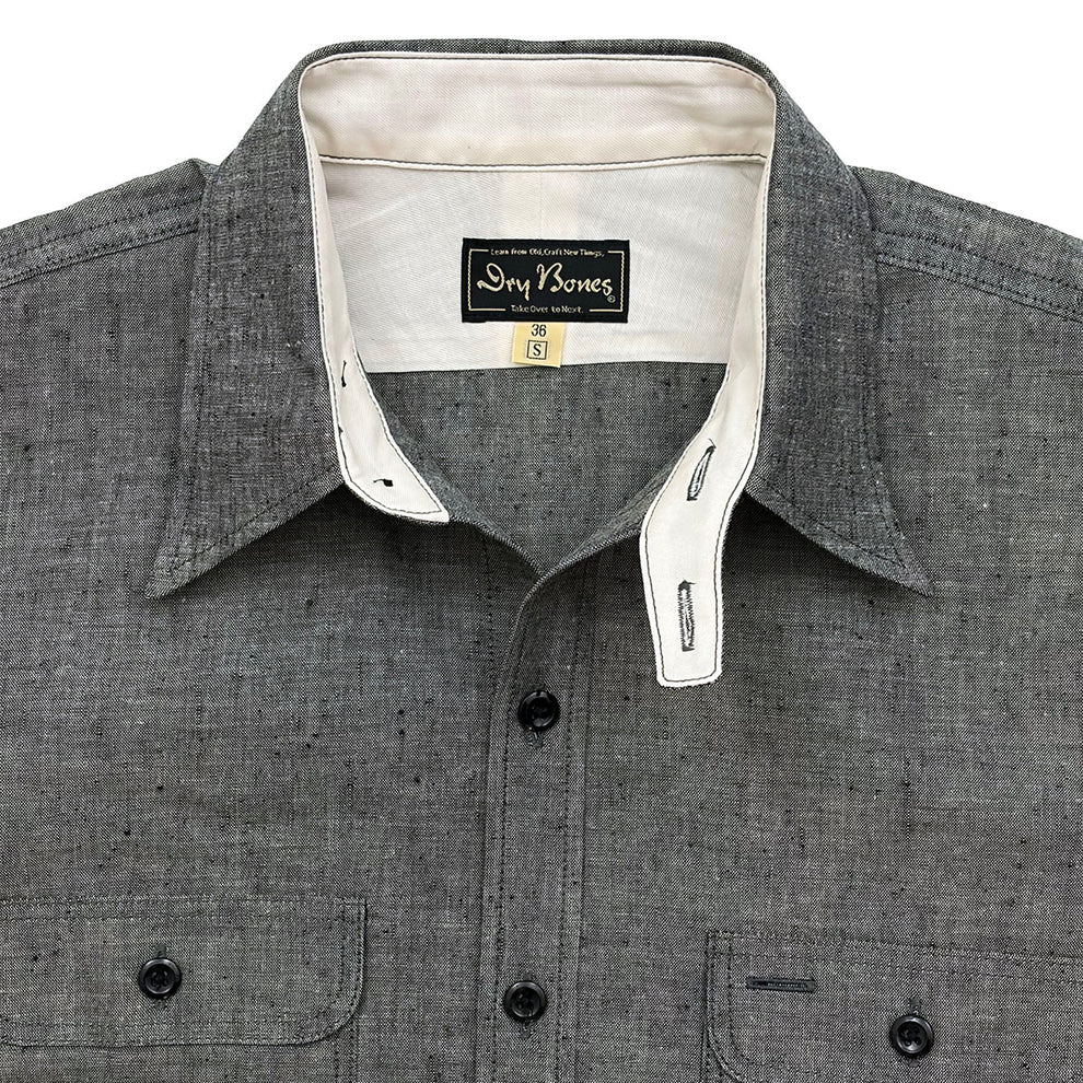 Dry Bones Nep Work Shirt — Gray — view 7