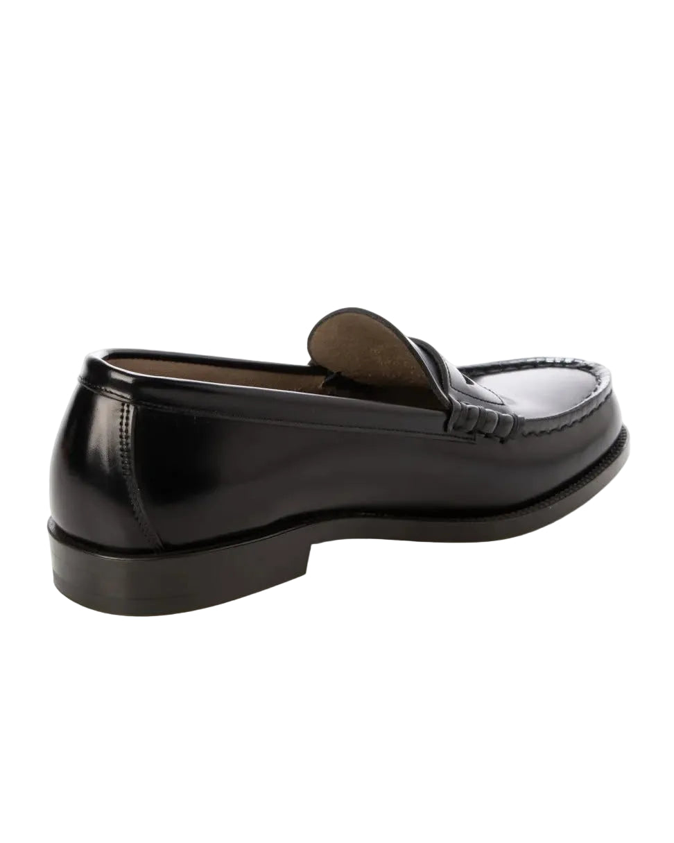 HARUTA COIN LOAFERS 906 - BLACK