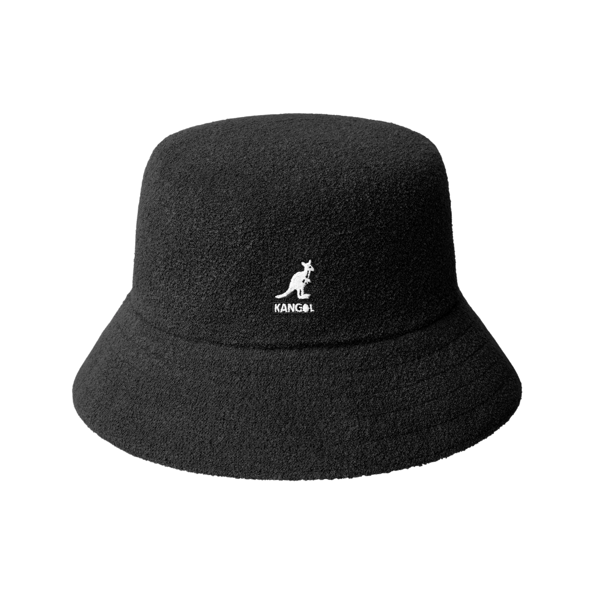 Kangol Bermuda Bucket — Black — front view