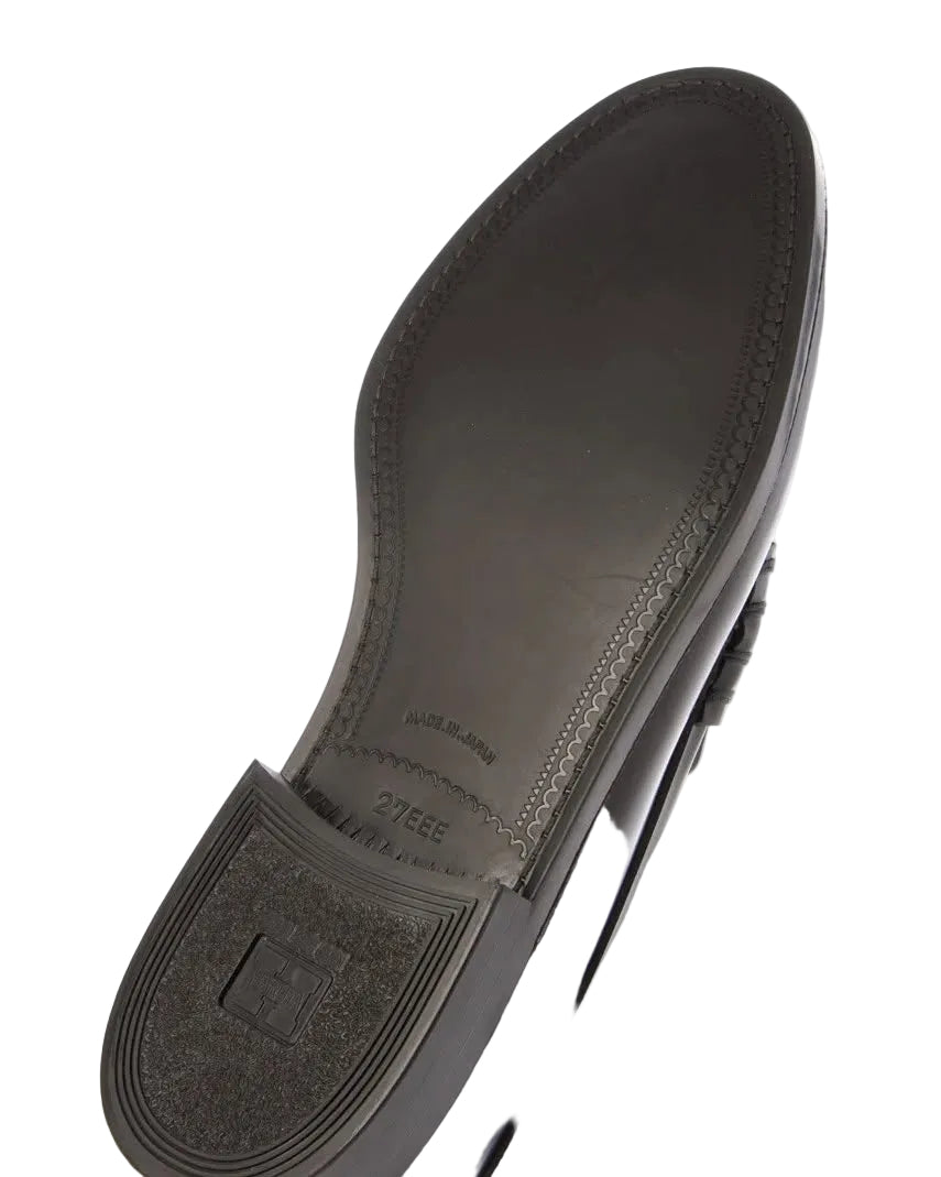 HARUTA COIN LOAFERS 906 - BLACK