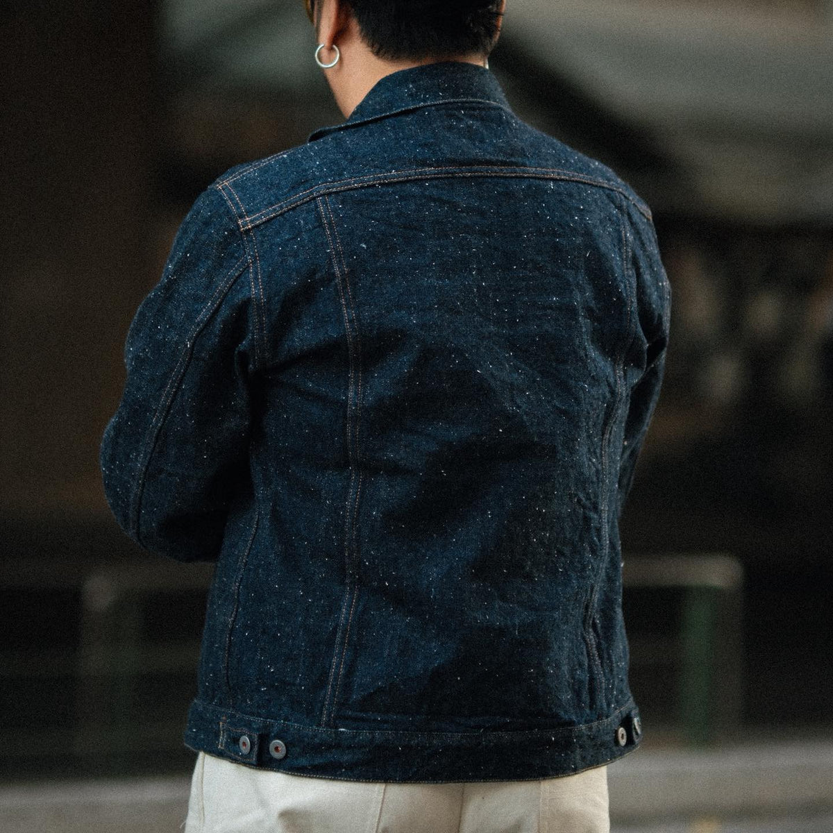 Graph Zero Jean Jacket 3RD Type — Nep Yarn — view 2