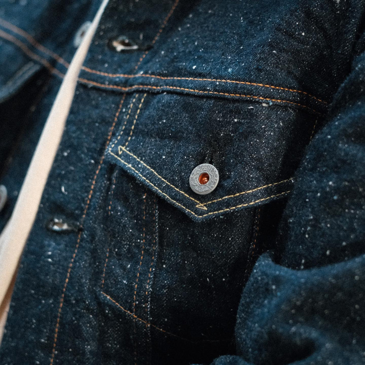 Graph Zero Jean Jacket 3RD Type — Nep Yarn — view 3