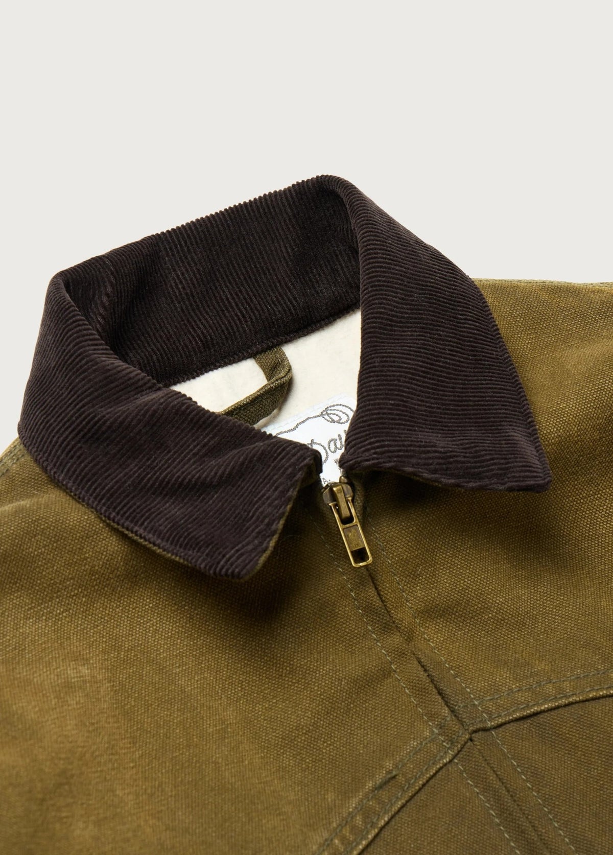 One Of These Days Ranch Jacket — Worn Green — view 3