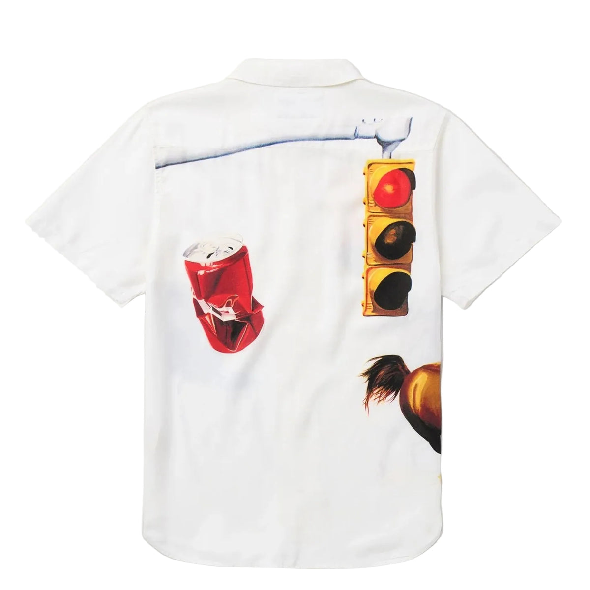 One Of These Days I Never Believed In Much But I Believe In You Camp Shirt — Ivory — view 2