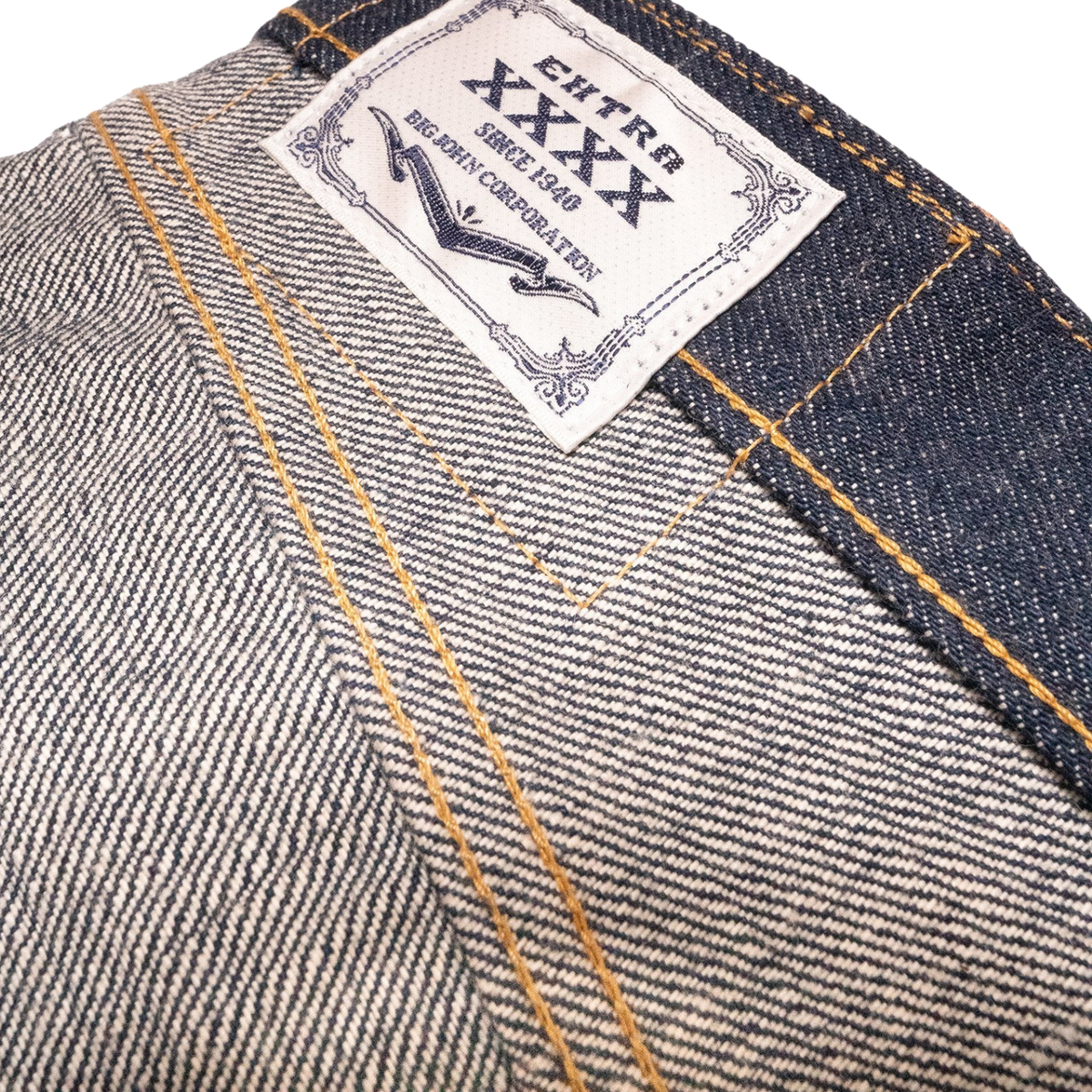 Big John XX002 Slim Straight Fit — Indigo — view 6