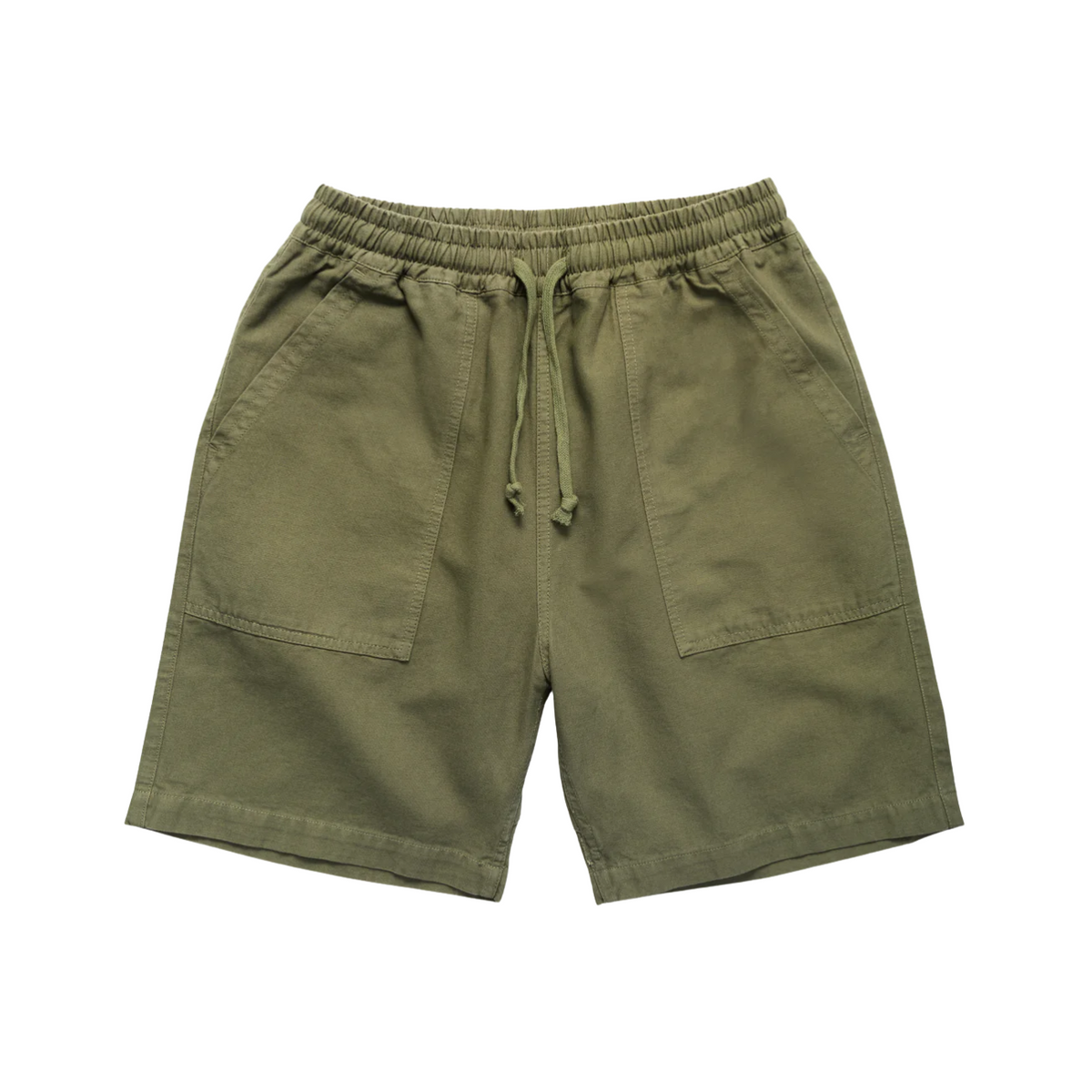 Service Works Canvas Chef Short — Olive — front view