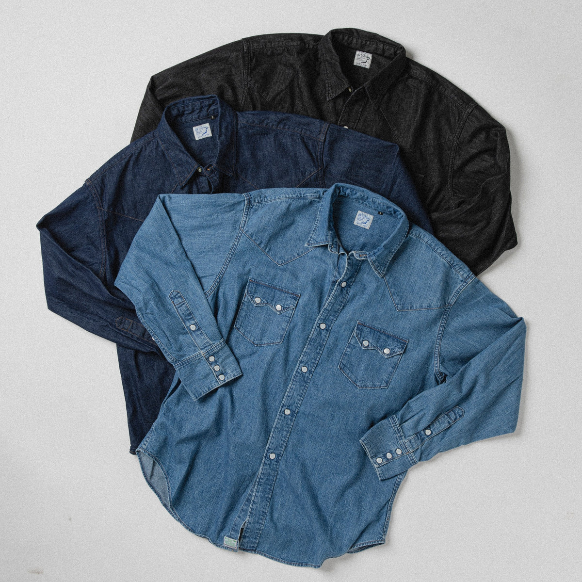 orSlow Western Shirt — One Wash — view 4
