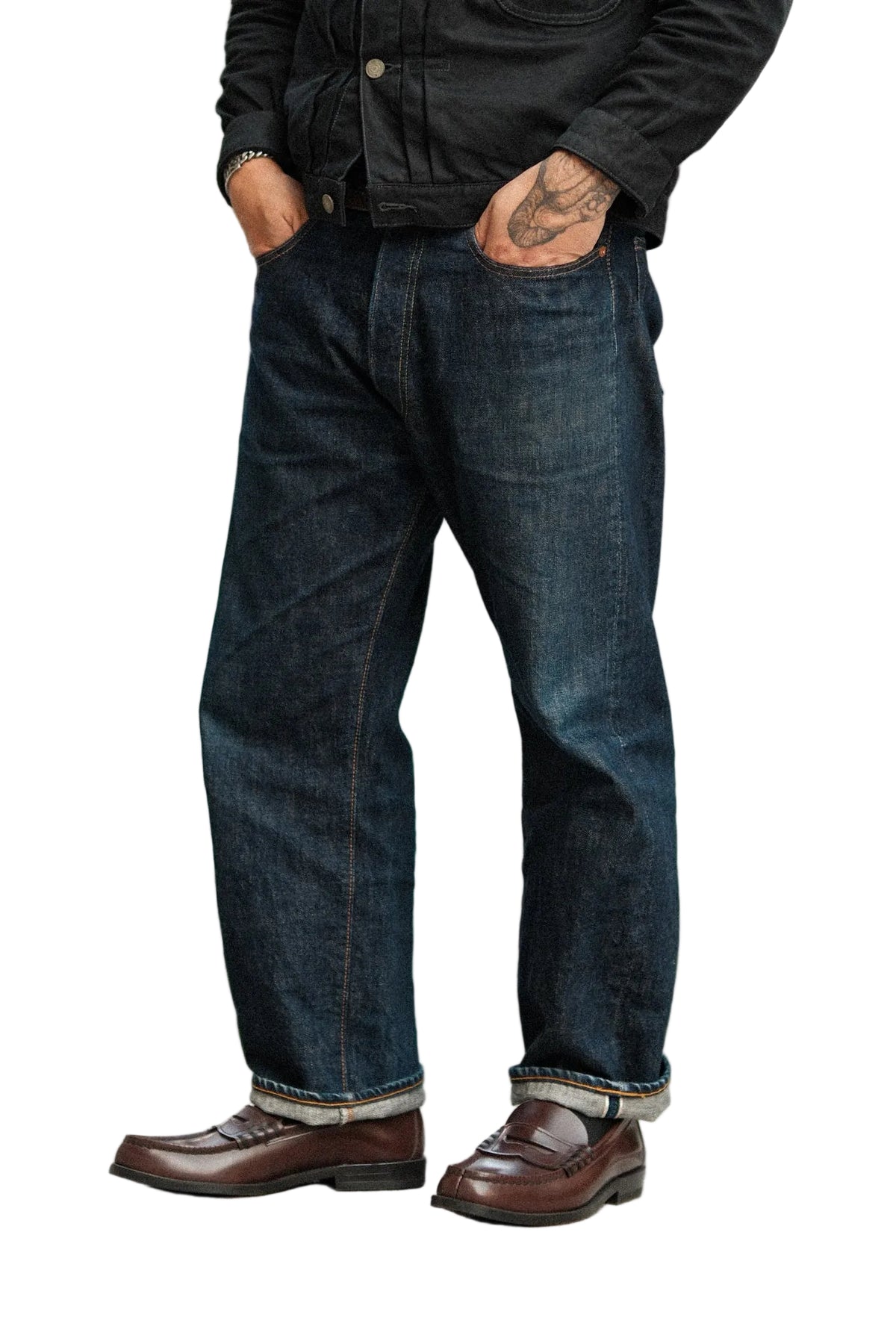TCB Jeans '50s Jeans — Indigo — front view