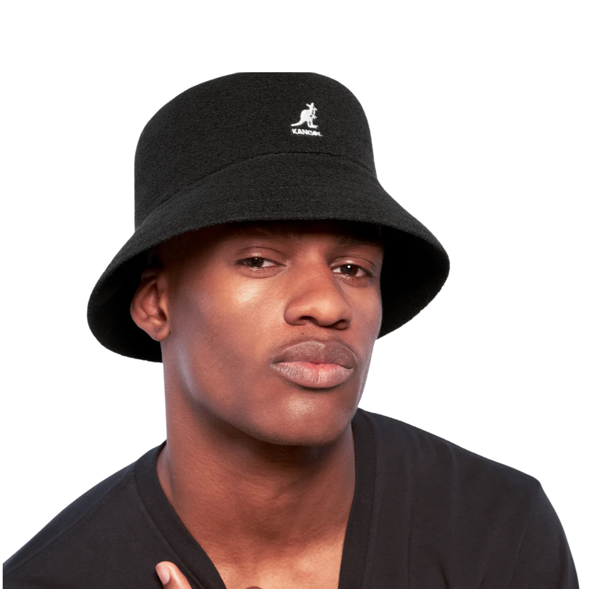 KANGOL BERMUDA BUCKET - WHITE