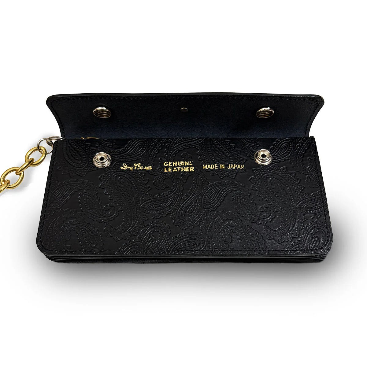 Dry Bones Emboss Trucker Wallet — Black — view 4