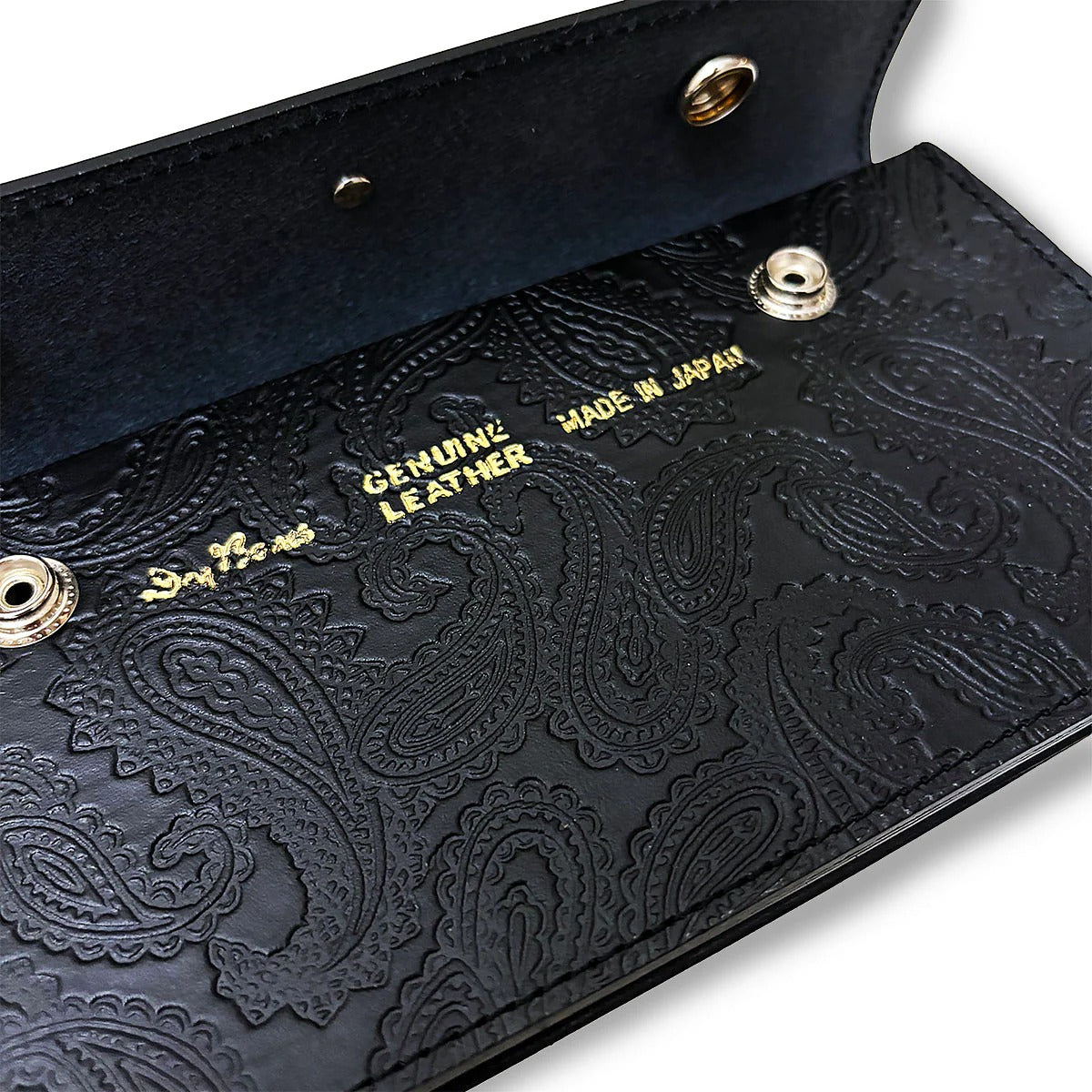 Dry Bones Emboss Trucker Wallet — Black — view 6