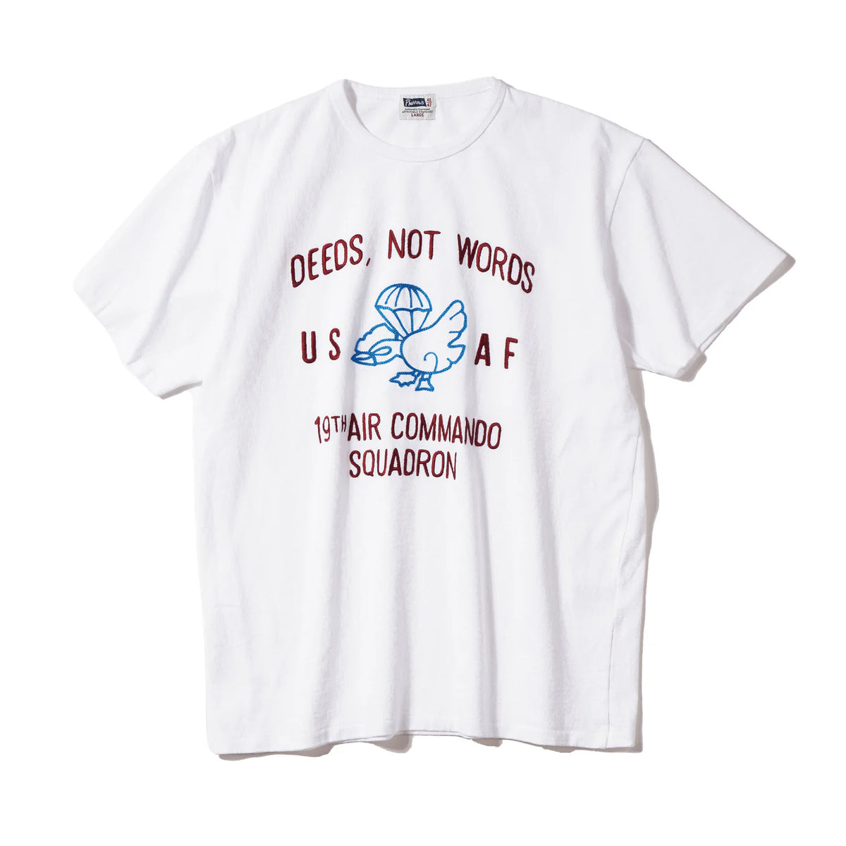 Pherrows Usaf 19TH Air Cmd. Sq — White — front view