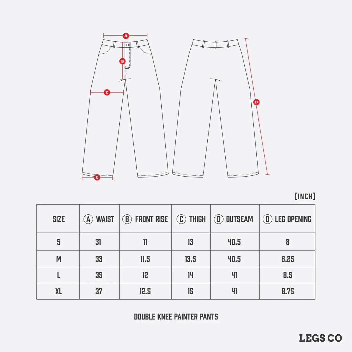 Legs Co Double Knee Painter Pants — Camel — view 5