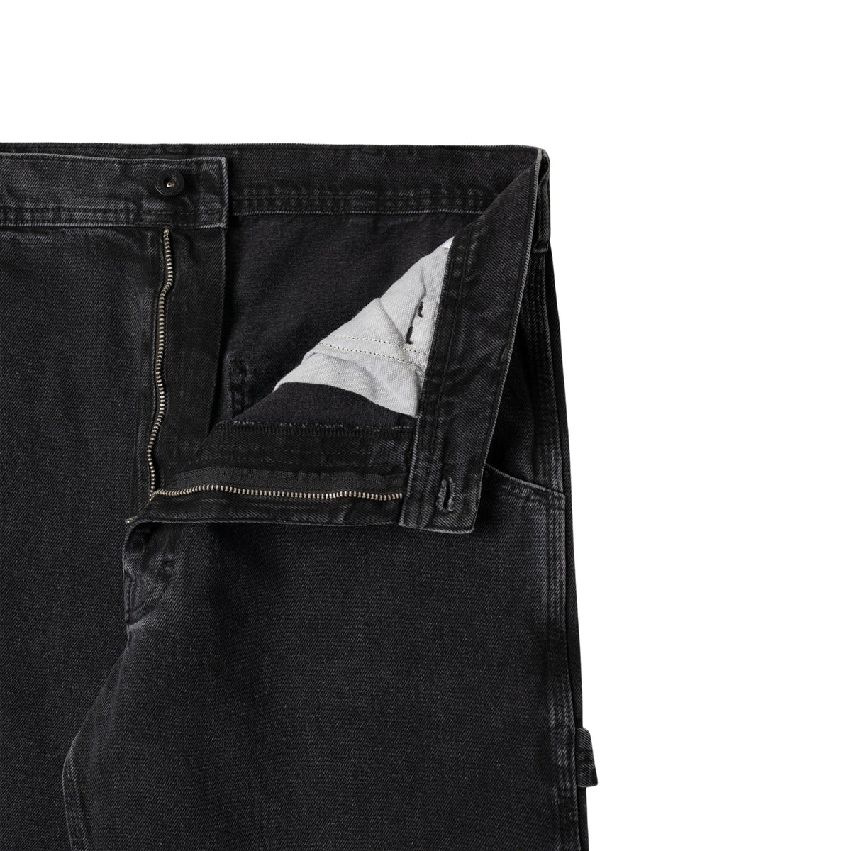 Stan Ray Og Painter Pant — Washed Black Denim — view 6