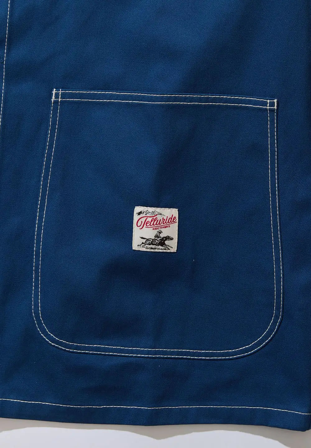 Telluride Chore Coat — Industrial Blue — view 5