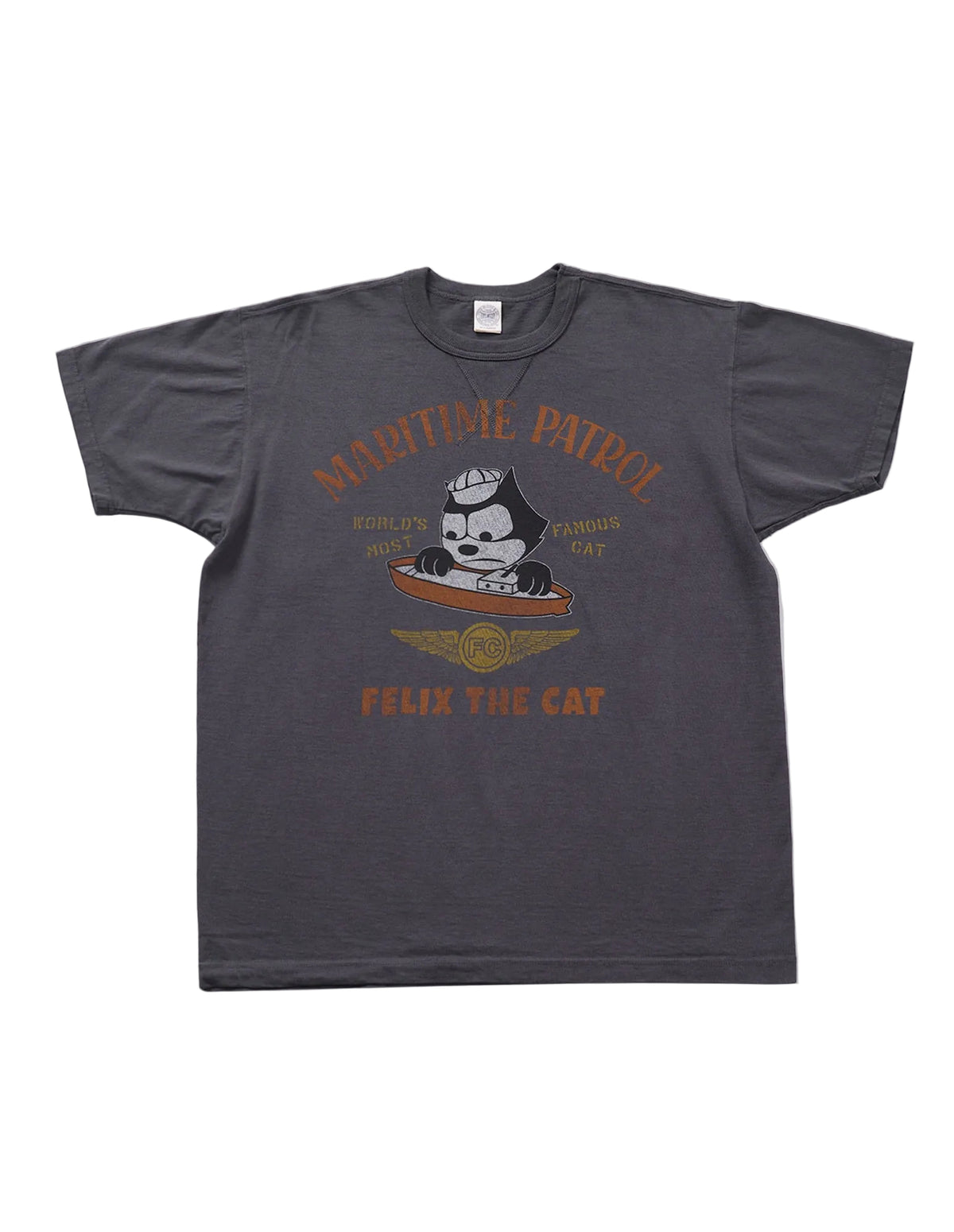 Toys McCoy Felix The Cat Tee Maritime Patrol — Black — front view