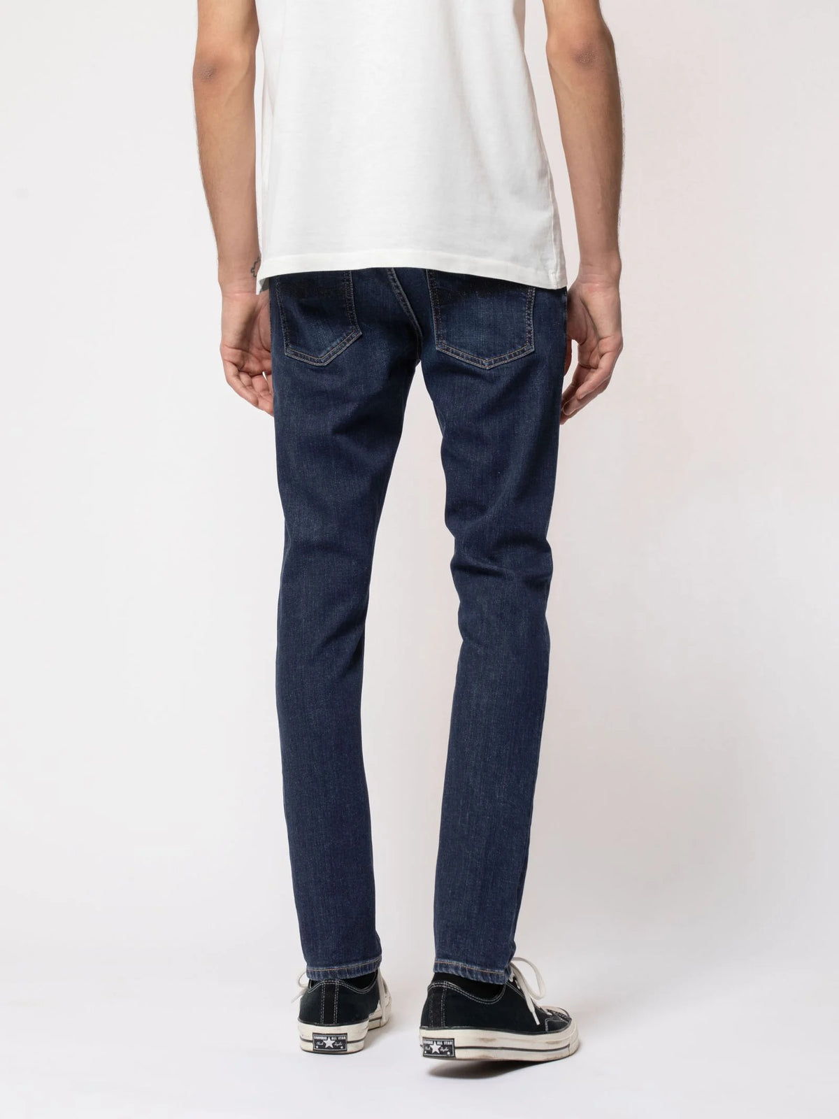 Nudie Jeans Tight Terry — Dark Steel — view 6