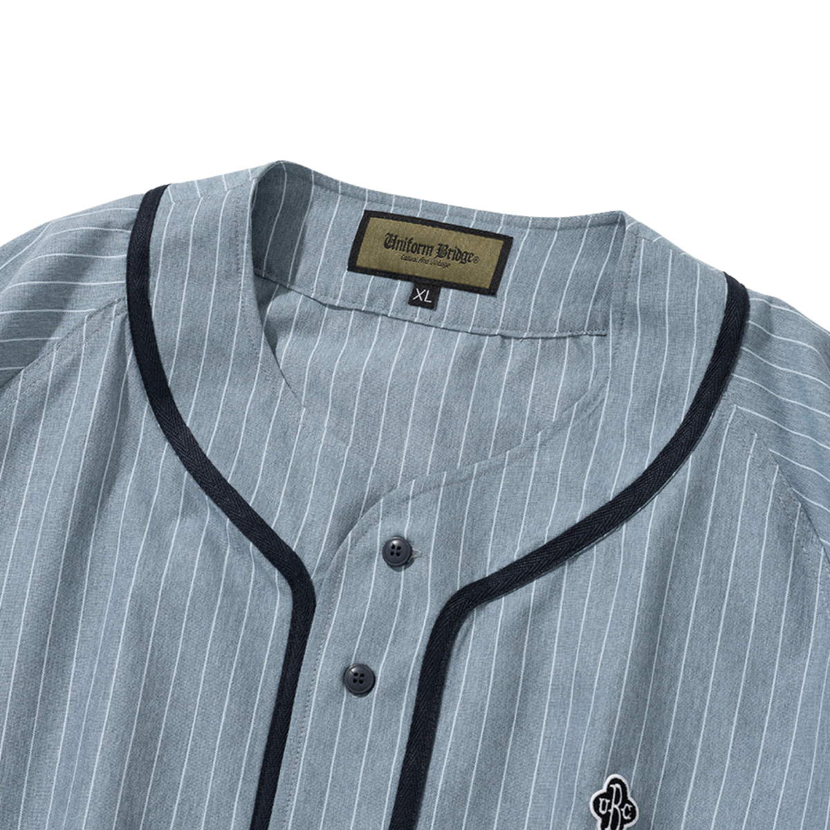 Uniform Bridge Ubc Baseball Shirt — Blue — view 7