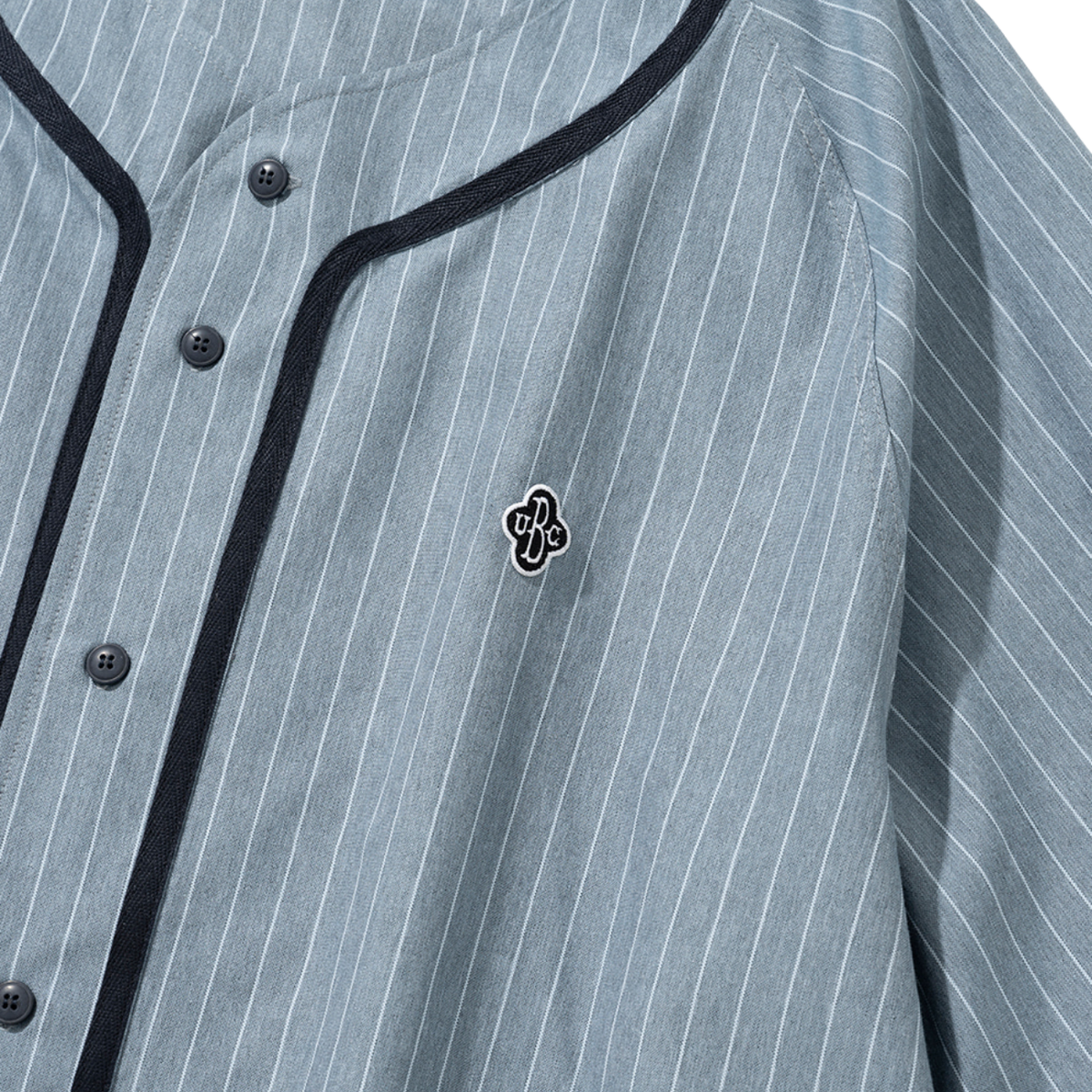 Uniform Bridge Ubc Baseball Shirt — Blue — view 8