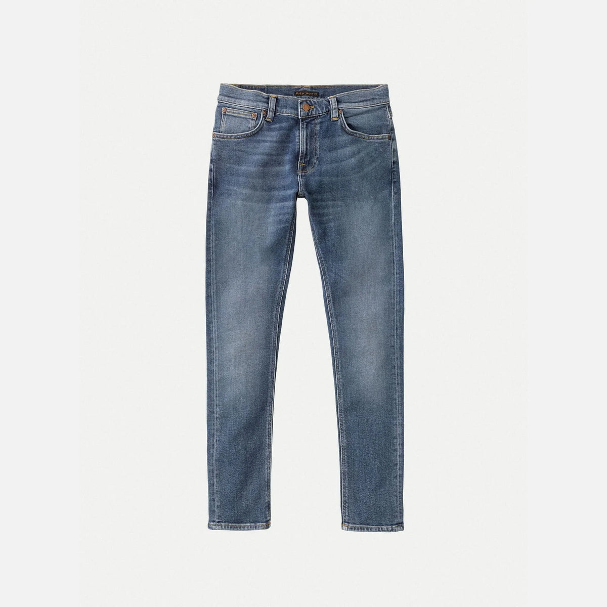 Nudie Jeans Tight Terry — Inbetween Blues — view 7