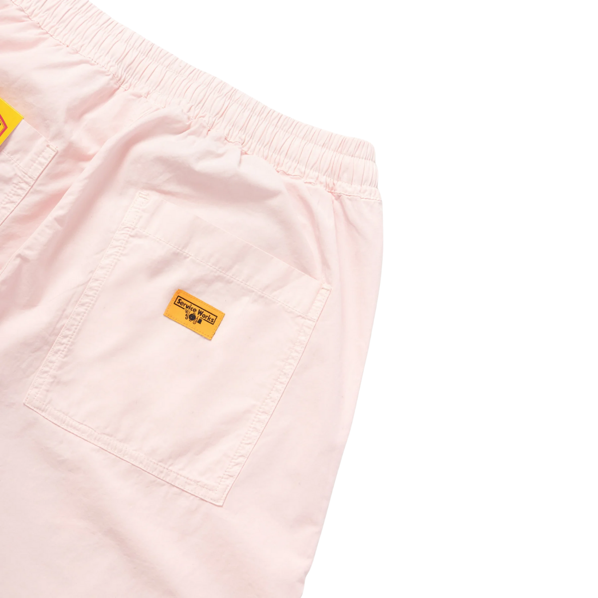 Service Works Poplin Chef Short — Dusty Pink — view 4