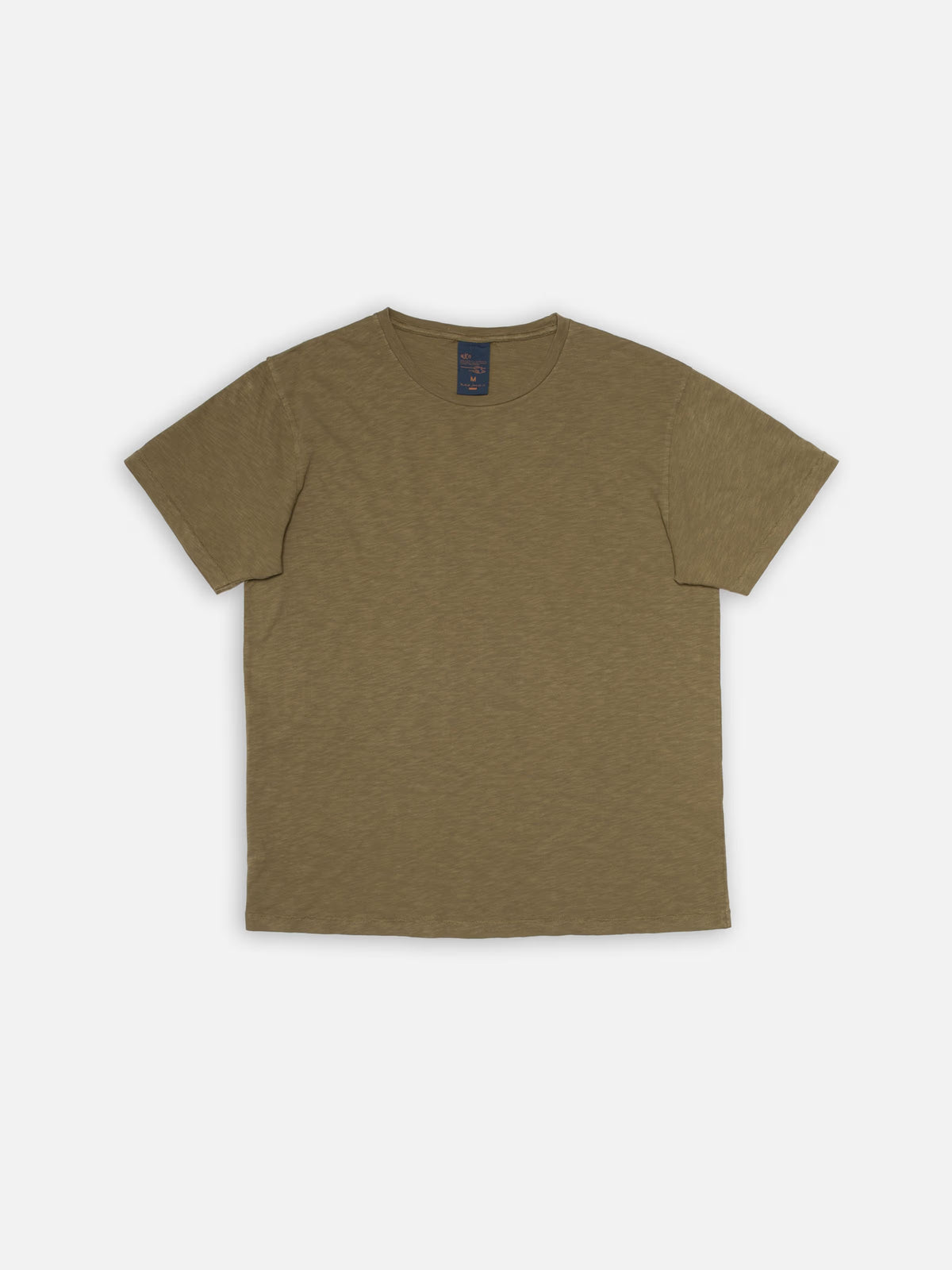 Nudie Jeans Roffe T-Shirt — Olive — front view